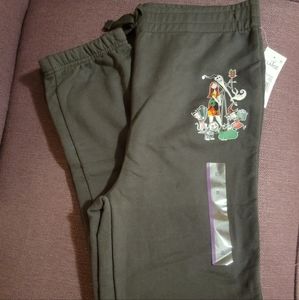 ♥️ Kid's graphic jogger pants black
